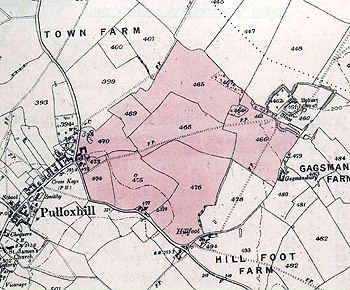 The extent of College Farm in 1918 [L23/1007/13]